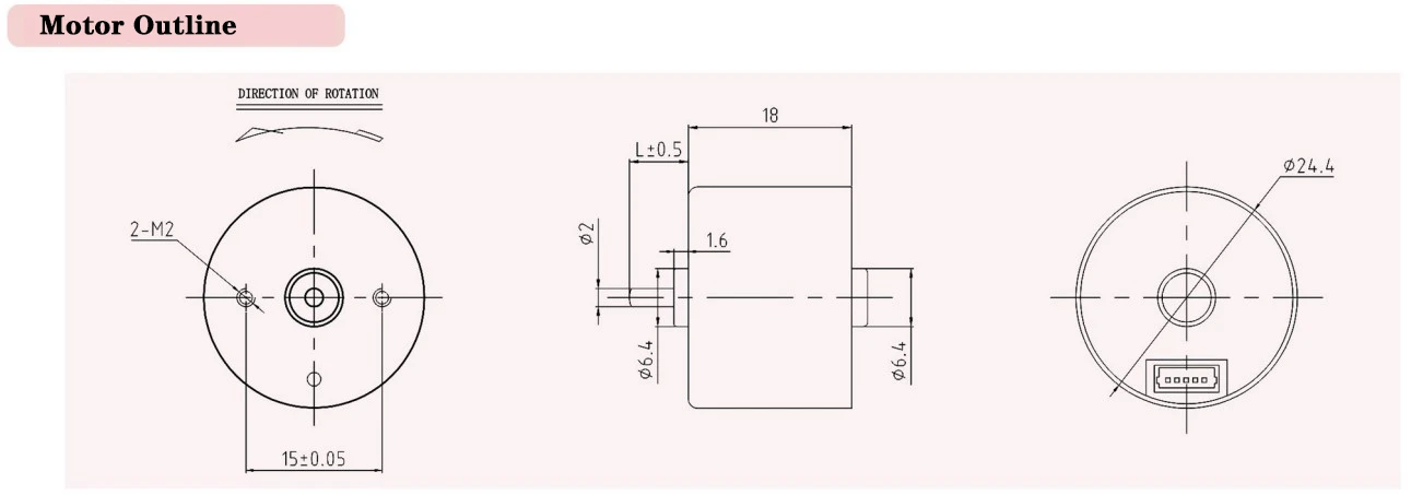 brushless motor outline