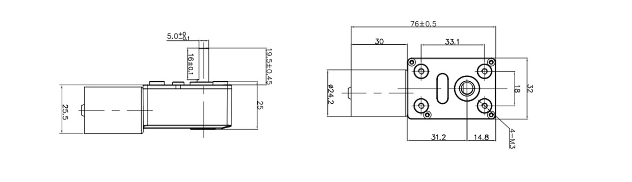 VSD - 32W2430 Gear Motor Design VSD - 32W2430 Gear Motor Design